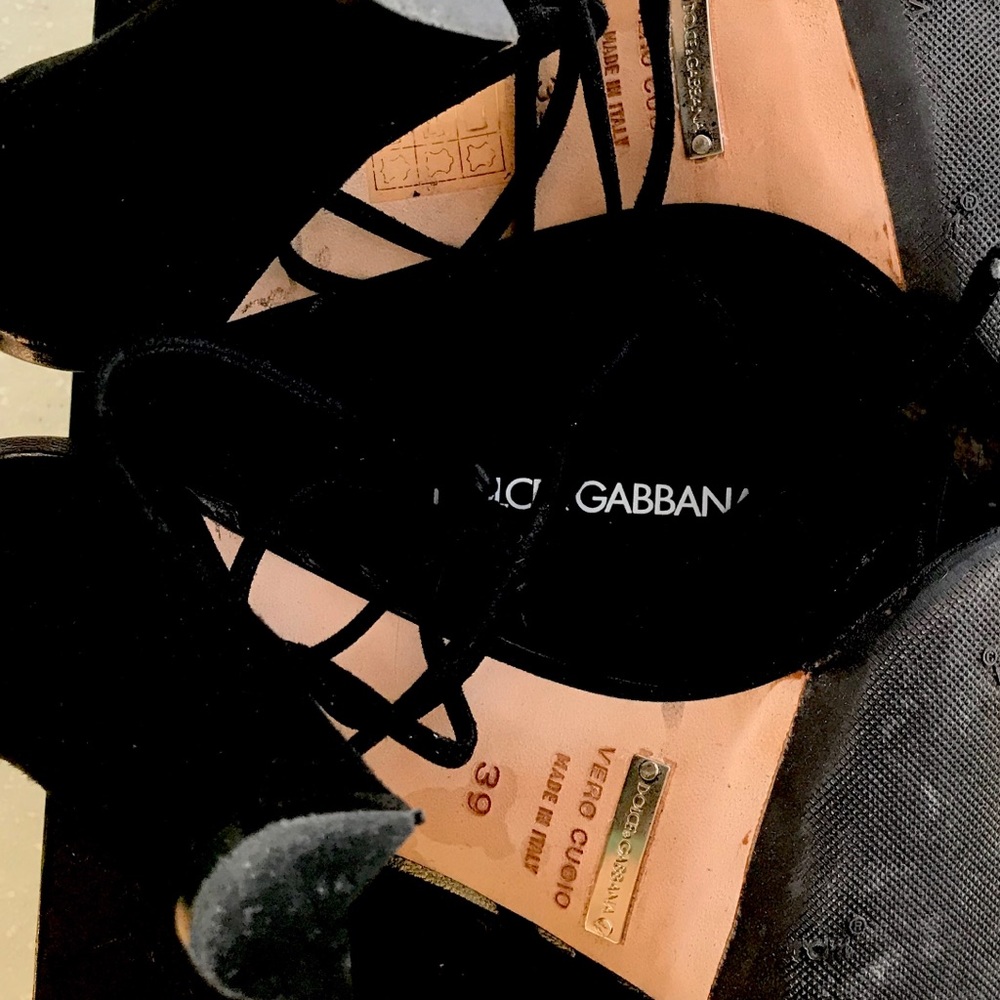 ✨SOLD✨Dolce & Gabbana strappy heels - Picture 5 of 10